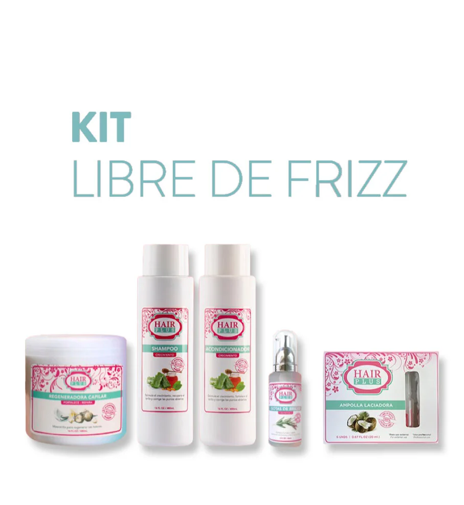 Shampoo 16oz Conditioner 16oz Gota De Brillo Mascarilla Regeneradora Capilar Ampollas Laciadoras 6pcs Hair Plus Usa