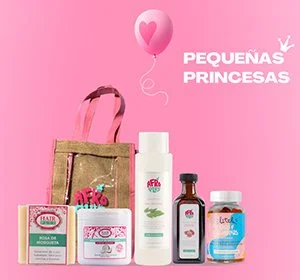 KIT 4 - Aceite de Argán - Mascarilla Ajo y Coco - Shampoo AfroPlus 16oz - Little BFF Gummies - Gratis: Bolso AfroPlus - Jabón Rosa De Mosqueta