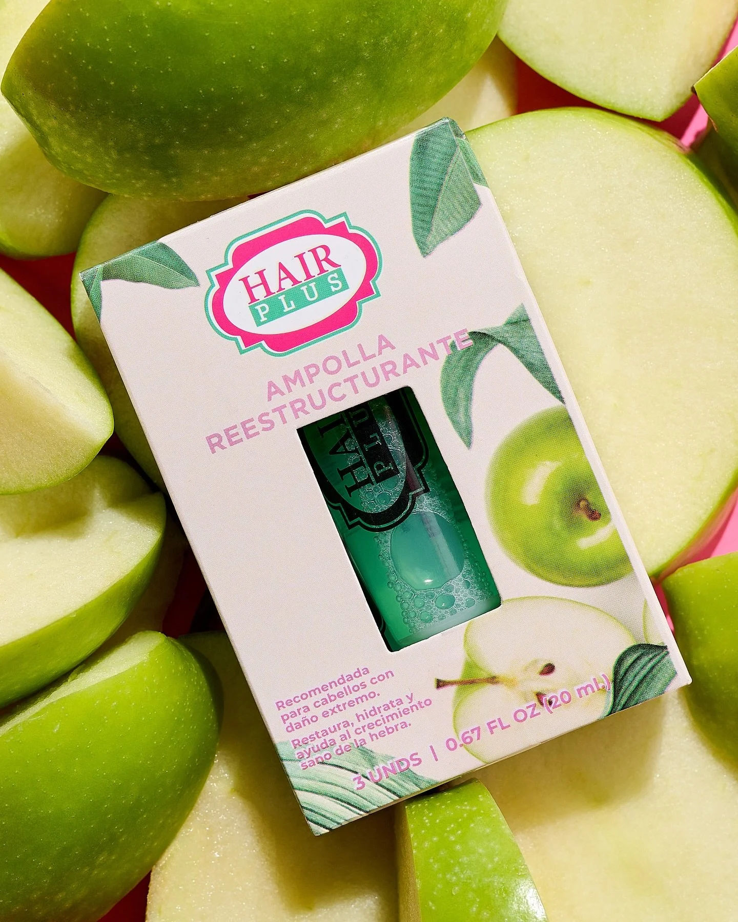 Cabello da&ntilde;ado no significa cabello perdido.

Nuestras Ampollas Reestructurantes con manzana verde 🍏 trabajan desde adentro para:
✔️ Reparar quiebre
✔️ Nutrir y fortalecer
✔️ Hidratar y dar cuerpo a cada hebra

💖 Especial para cabellos con d