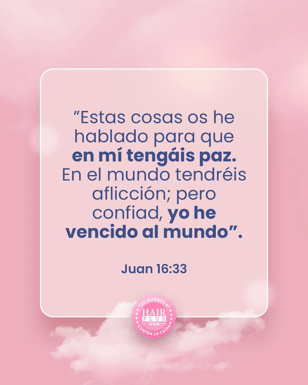 No temas, tu victoria est&aacute; garantizada en Cristo Jes&uacute;s, nuestro libertador 🙌🏽