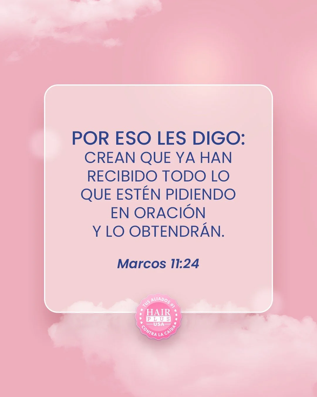 Que nuestra oraci&oacute;n sea de fe, de confianza, sabiendo que a quien oramos nos escucha y responde de acuerdo a su voluntad 🙏🏾