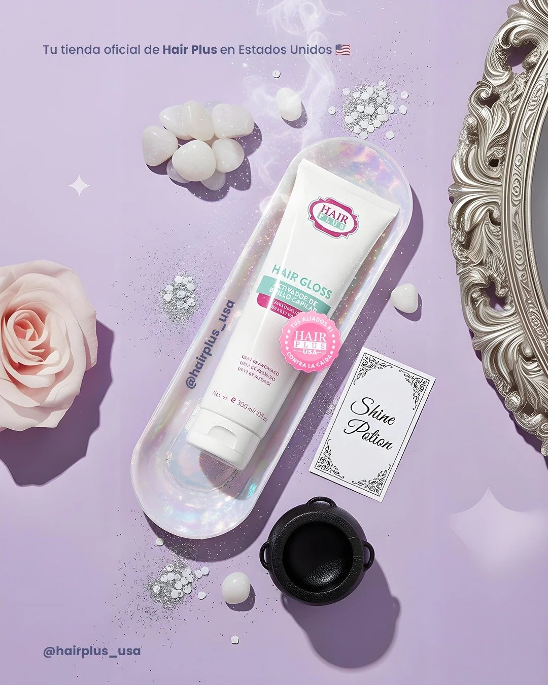 ✨ El brillo m&aacute;s encantador de la temporada ✨

Nuestro Hair Gloss es esa p&oacute;cima m&aacute;gica que transforma el cabello opaco en brillo espejo 💕

🌟 Ideal para cabellos te&ntilde;idos u opacos
🌿 Libre de amon&iacute;aco, per&oacute;xid