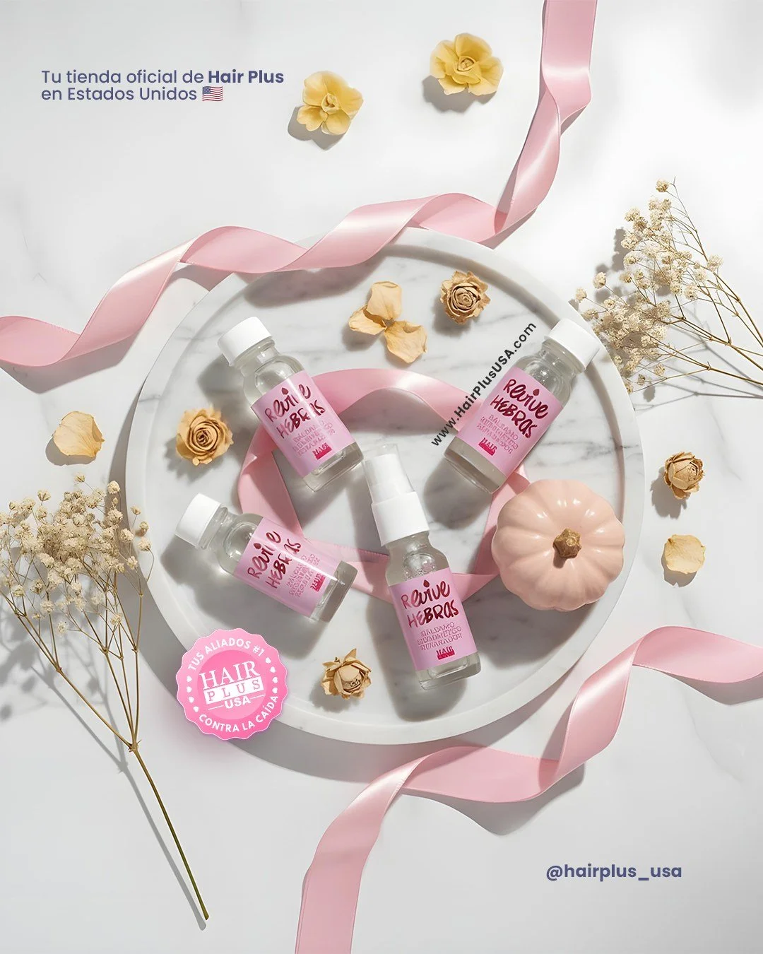 Tu cabello merece renacer 💫 Nuestro Revive Hebras est&aacute; formulado para devolverle vida, fuerza y suavidad a cada fibra capilar 🌿

💧 Repara, regenera y engrosa las fibras capilares.
🌸 Reduce el frizz y elimina la est&aacute;tica.

Ideal para
