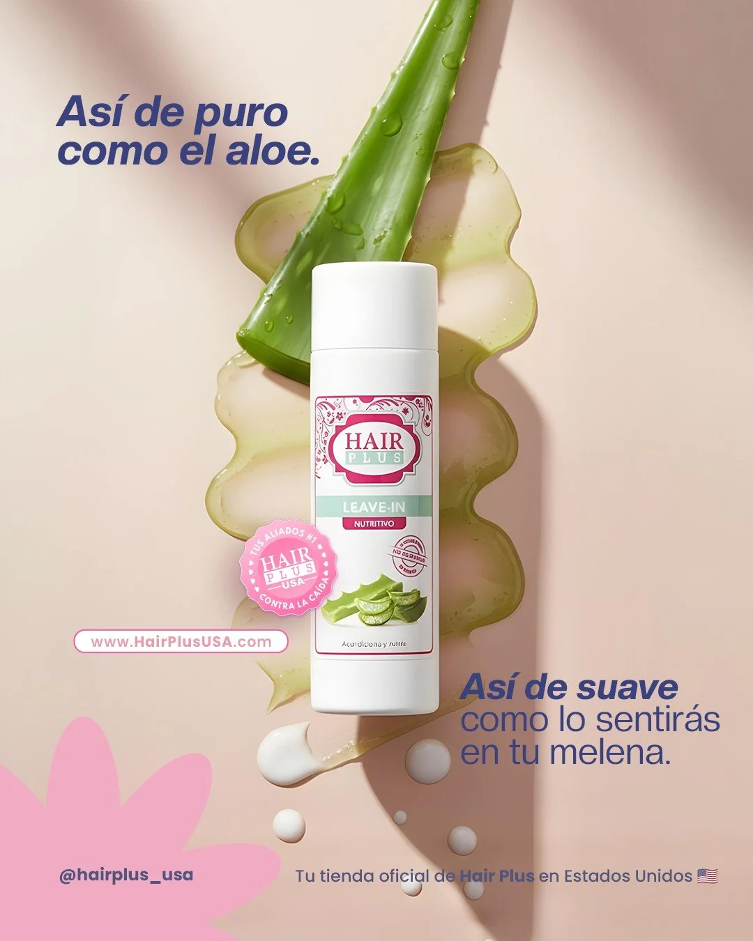 &iquest;Qui&eacute;n m&aacute;s por aqu&iacute; no puede vivir sin su leave-in?

Te presentamos el Leave-In Nutritivo de Hair Plus, tu mejor amigo para decirle adi&oacute;s al frizz, las puntas abiertas y la resequedad.

&iquest;Qu&eacute; hace por t
