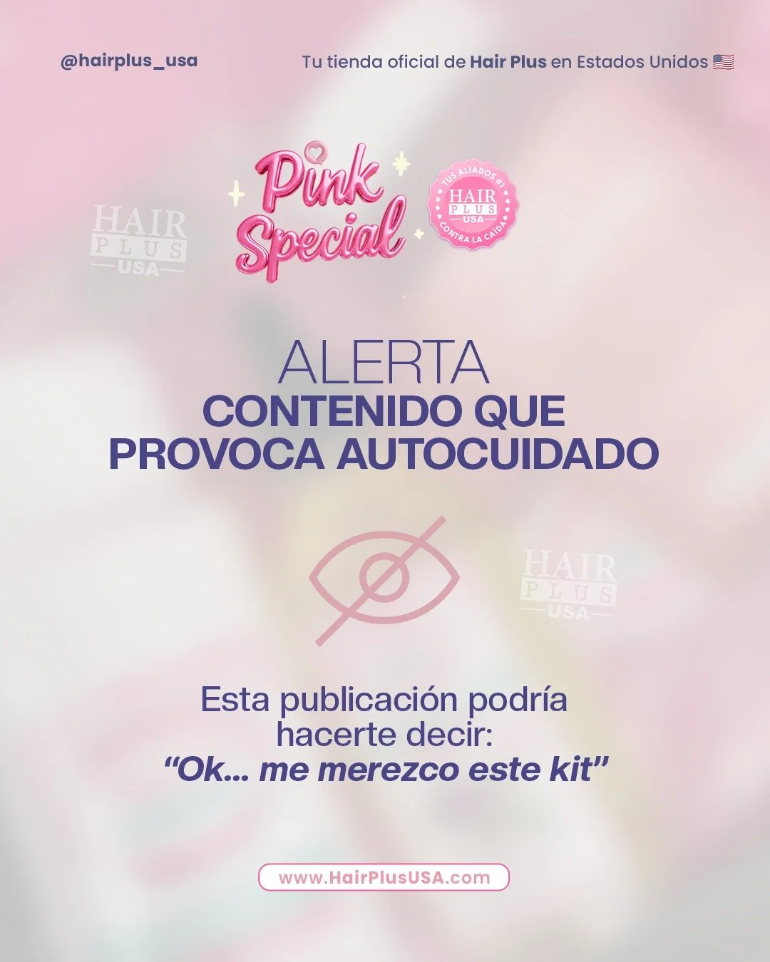 Advertencia confirmada 😌 Desliza solo si est&aacute;s lista ➜
Los kits del Pink Special est&aacute;n con DESCUENTO y vienen preparados para que tu cabello brille de verdad 💕

✨ Kit Lacio Real
✨ Kit Control Ca&iacute;da
✨ Bomba de Marielis
Y mucho m