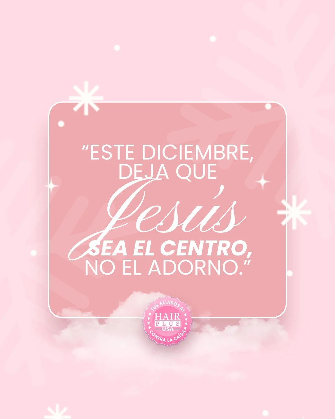 Que tu coraz&oacute;n sea Su espacio preferido, que sirva de pesebre para El Salvador.