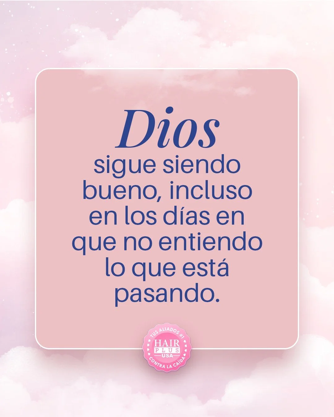 Mi confianza no depende de lo que siento, sino de qui&eacute;n &Eacute;l es.