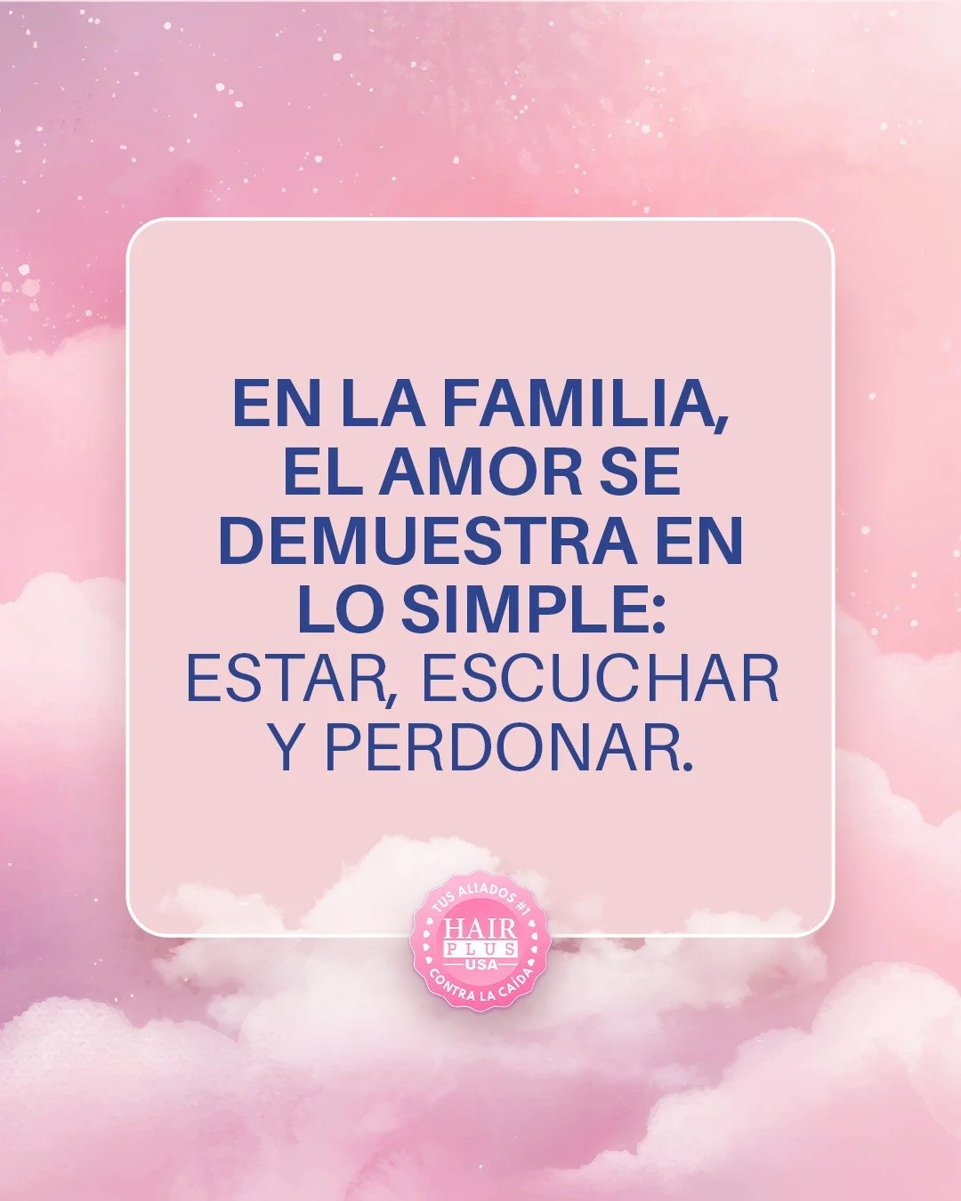 La familia no es perfecta, pero el amor la sostiene 👨&zwj;👩&zwj;👧&zwj;👦❤️