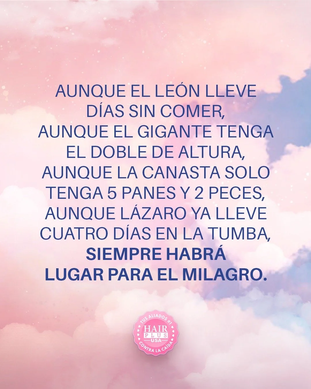 Siempre habr&aacute;n procesos y pruebas, pero cuando nuestra vida est&aacute; en las manos de Dios, al final habr&aacute; victoria 🙌🏼