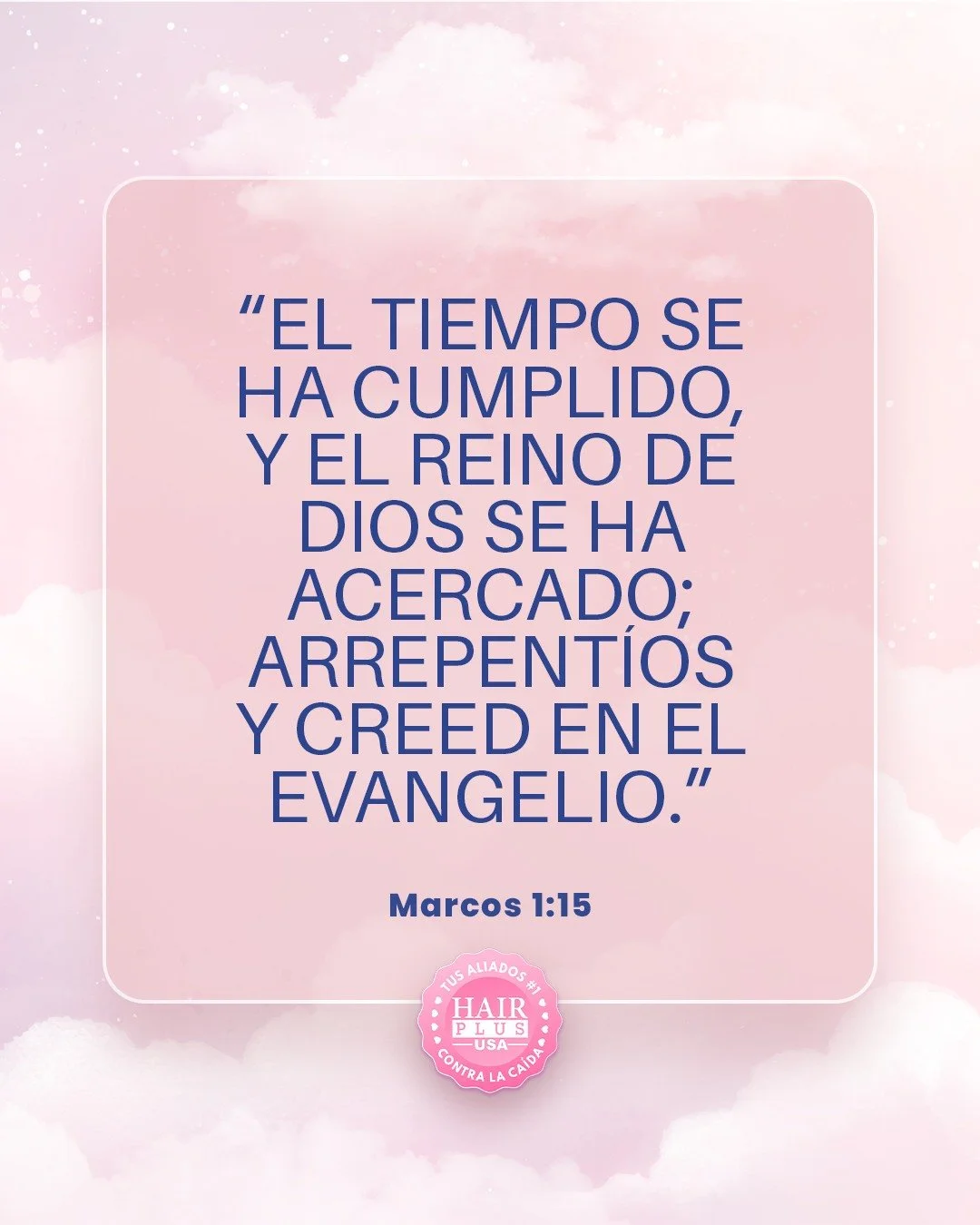 Dios est&aacute; m&aacute;s cerca de lo que imaginas. Cree, conf&iacute;a y permite que Su verdad transforme tu vida. Hoy puede ser tu nuevo comienzo 🙌