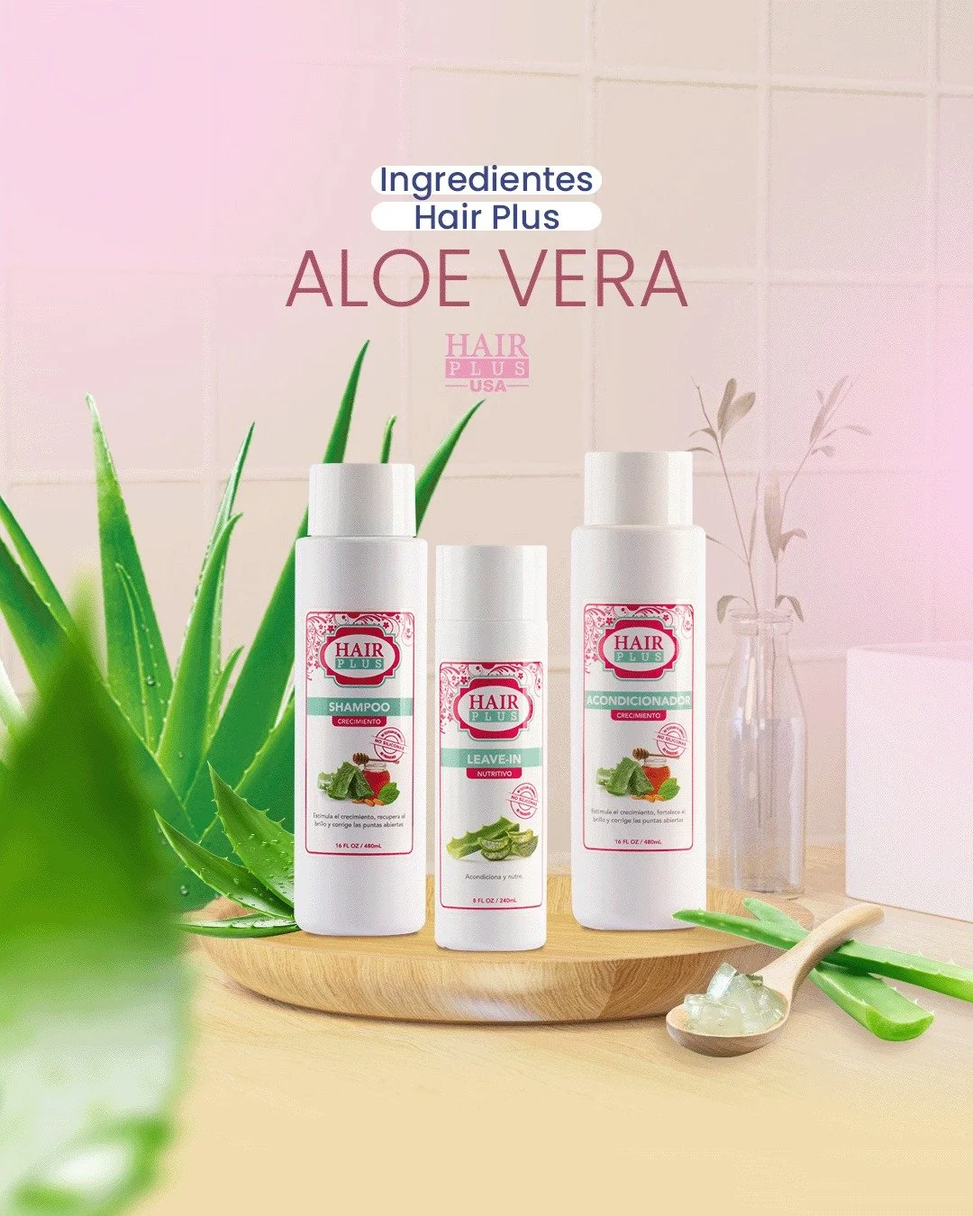 WE ❤️ ALOE 🌿

Los incre&iacute;bles resultados que amas ver en tus hebras cuando usas nuestros pasos tienen una explicaci&oacute;n muy sencilla: &iexcl;los ingredientes naturales que contienen nuestras f&oacute;rmulas!

Hoy queremos hablarte de uno 