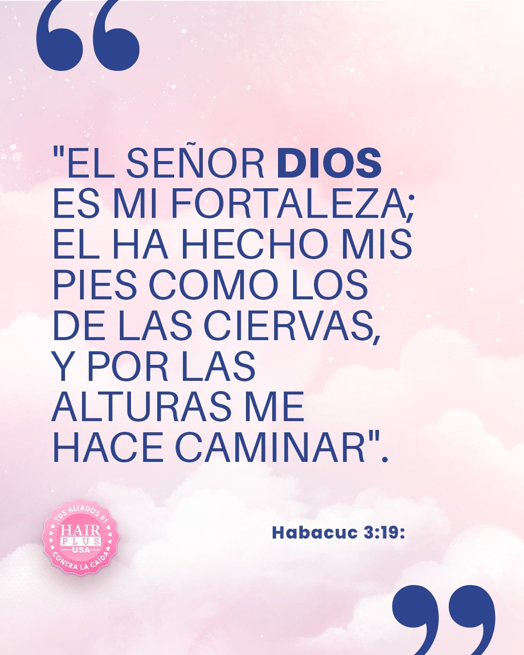 Cuando sientes que no puedes m&aacute;s, recuerda de d&oacute;nde viene tu fuerza. 💪✨
Dios no solo te sostiene, te prepara para avanzar con firmeza, incluso en terrenos dif&iacute;ciles.