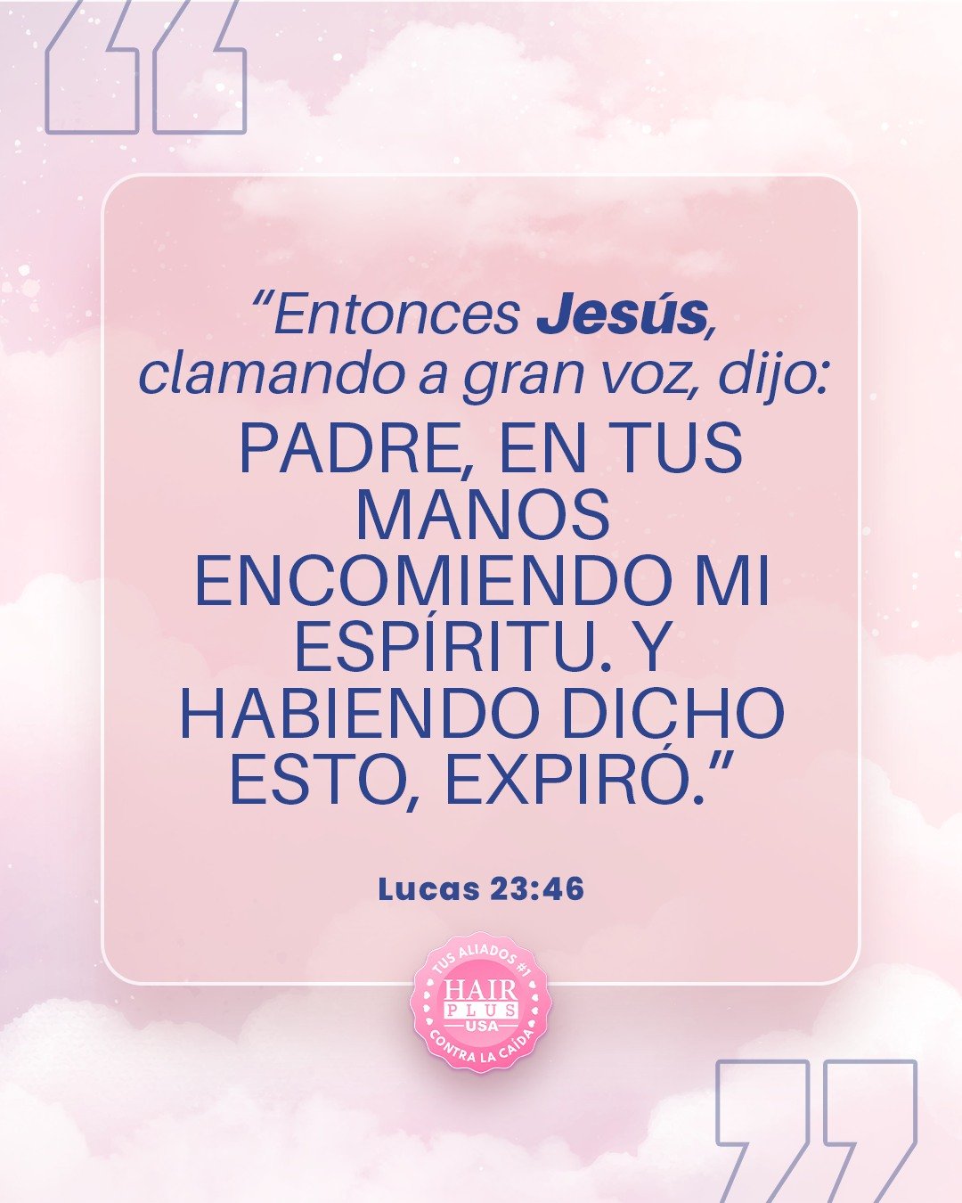 Aun en su &uacute;ltimo aliento, Jes&uacute;s confi&oacute;. Cuando todo parece oscuro, confiar en Dios sigue siendo la luz m&aacute;s segura.