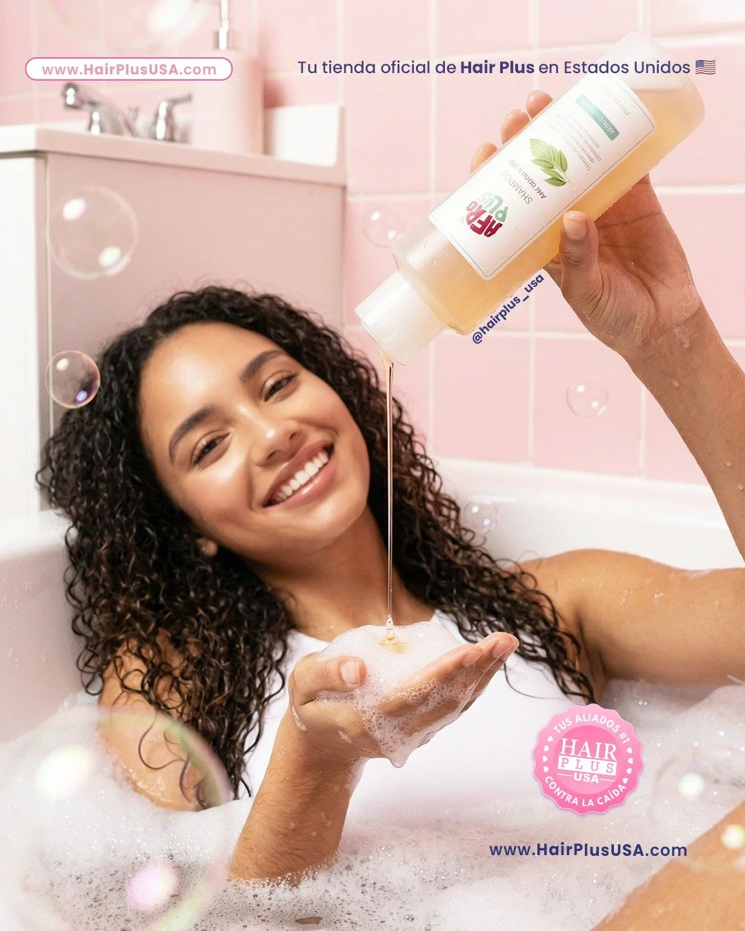Ritual que S&Iacute; transforma tu melena 💗

Si quieres un cabello m&aacute;s sano, brillante y con crecimiento real, todo empieza desde lo b&aacute;sico: una buena limpieza.

Nuestro Shampoo Afro Plus est&aacute; dise&ntilde;ado para:
✨ limpiar sin