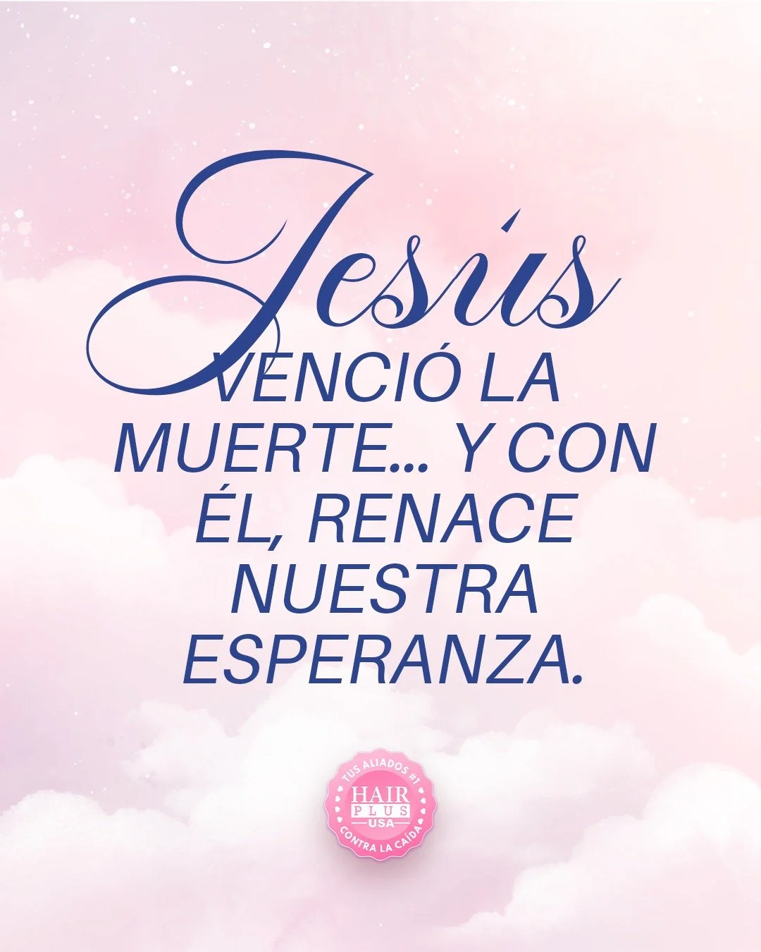 Su resurrecci&oacute;n es la promesa viva de que todo puede transformarse. Hoy es un buen d&iacute;a para creer de nuevo 💛