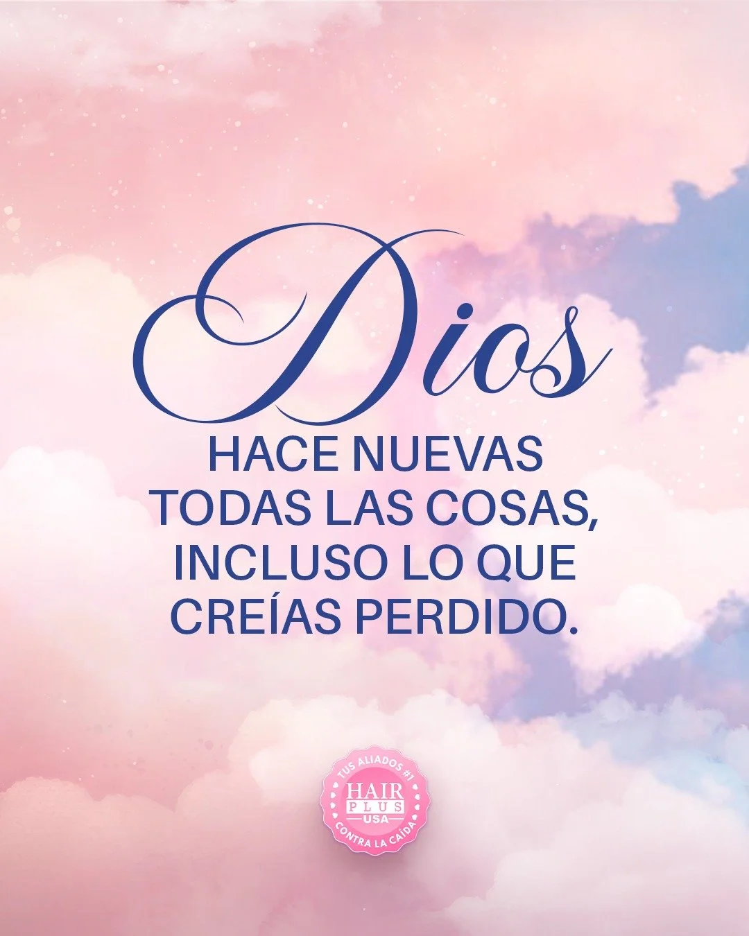 A veces el final solo es el inicio que Dios estaba preparando para ti. Conf&iacute;a.