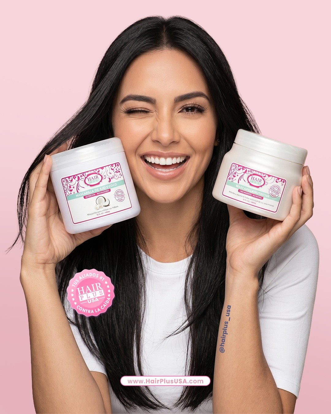 Rutina simple, resultados visibles: m&aacute;s brillo, suavidad y fuerza desde la primera aplicaci&oacute;n. Si tu meta es un cabello sano y bien cuidado, aqu&iacute; empieza todo.

Compra en la web o escr&iacute;benos por DM 📩

#HairPlusUSA #Cabell