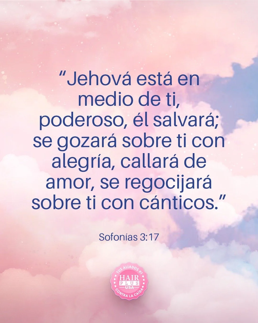 Dios no solo te ama&hellip; &Eacute;l se alegra contigo. Eres parte de Su gozo. 💛