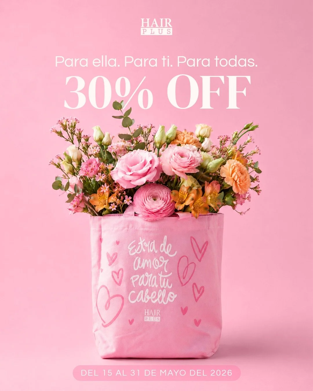 Es el momento perfecto para regalar amor, detalles y sonrisas 💐

Celebremos el Mes de las Madres con un 30% de descuento por tiempo limitado 🎉✨

No esperes a que se agoten los favoritos de la temporada. Haz tu pedido hoy mismo:

🏠 Compra presencia