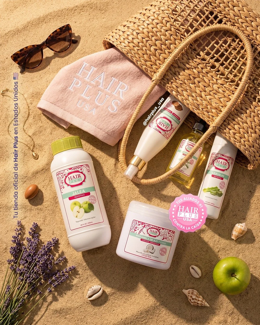☀️ Tu rutina capilar de verano tambi&eacute;n merece espacio en tu beach bag.

El sol, la playa y la piscina pueden afectar la salud de tu cabello, por eso una rutina con productos Hair Plus te ayuda a mantenerlo hidratado, fuerte y con un aspecto sa