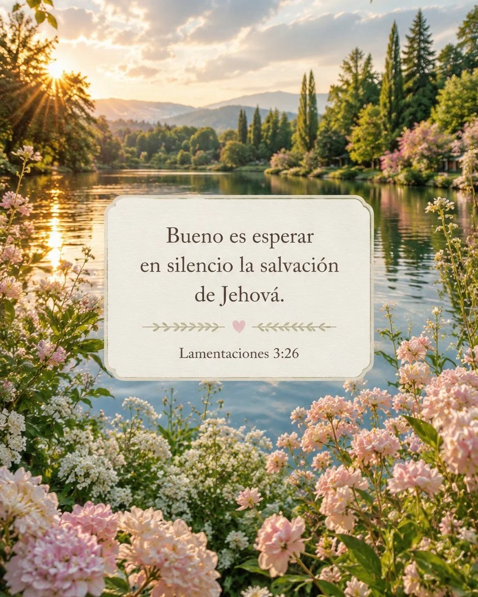 No toda espera es p&eacute;rdida de tiempo. Algunas temporadas de silencio son aulas donde Dios fortalece nuestra confianza. Lo que &Eacute;l prometi&oacute; llegar&aacute; en el momento correcto. Mientras tanto, sigue creyendo. ⏳✨