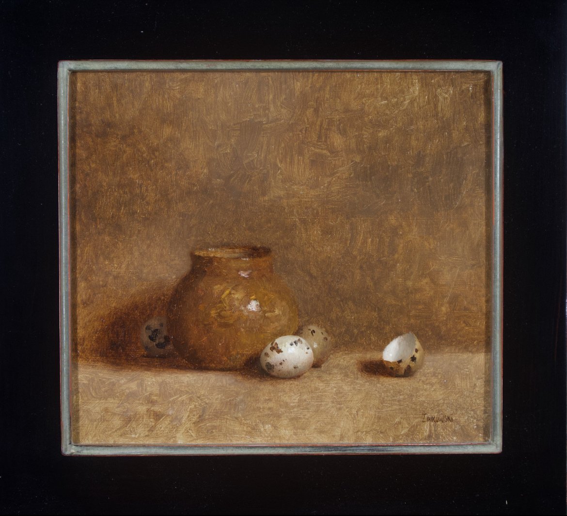 Pottery and Quail Eggs