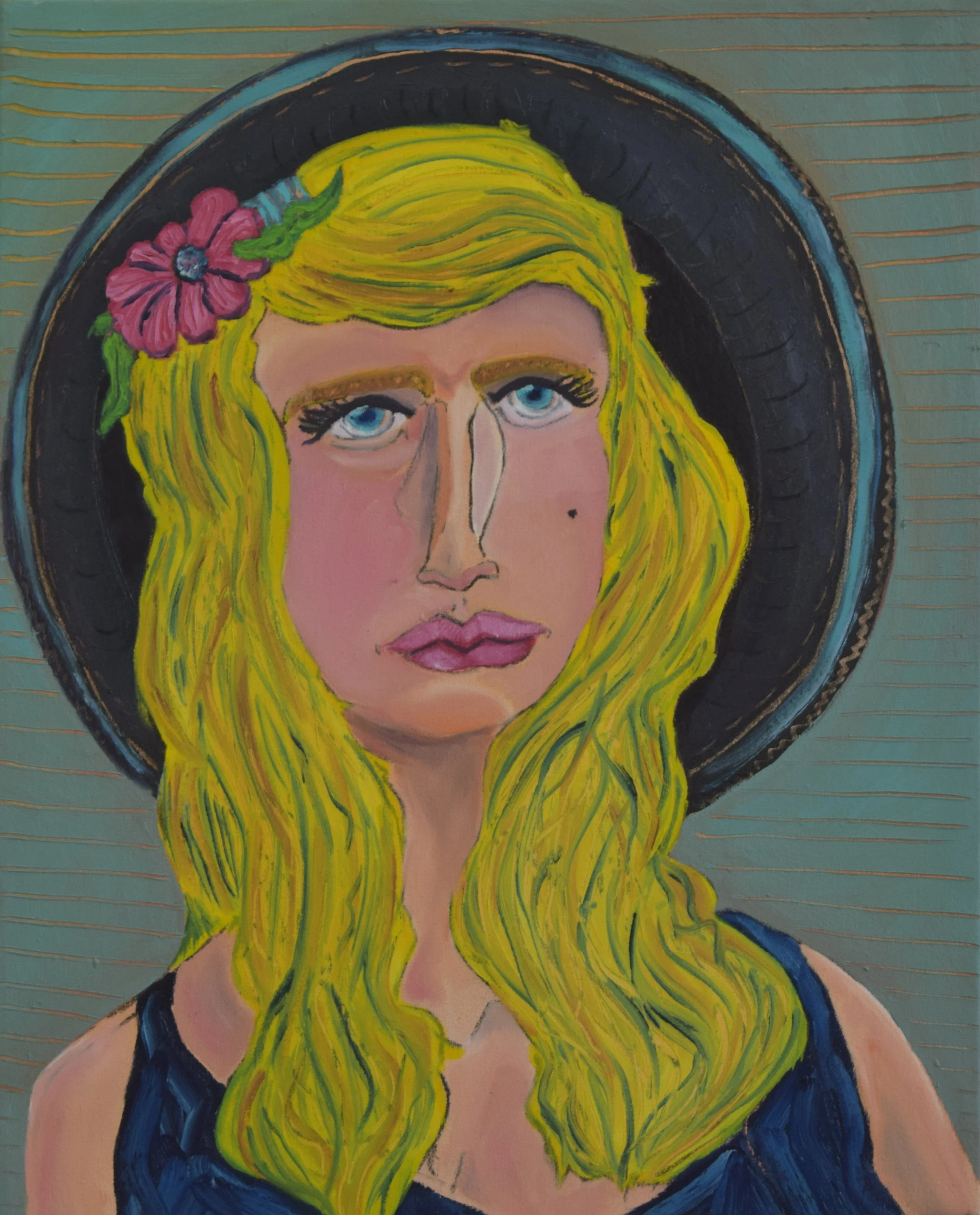 Mujer con Sombrero