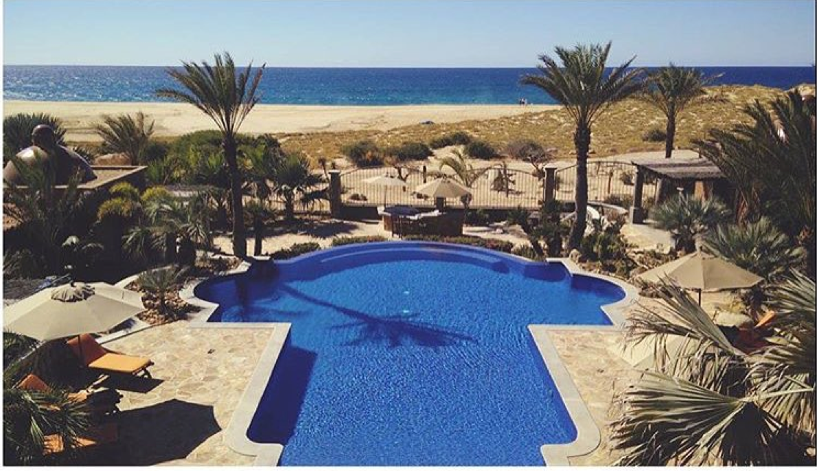 Pool in Todos Santos, Baja California Mexico