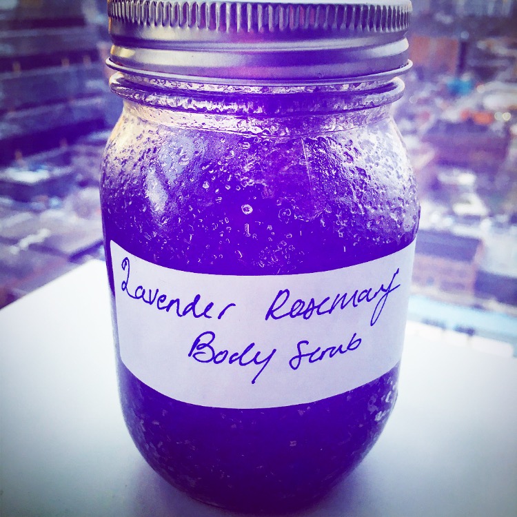 Lavender Rosemary Body Scrub