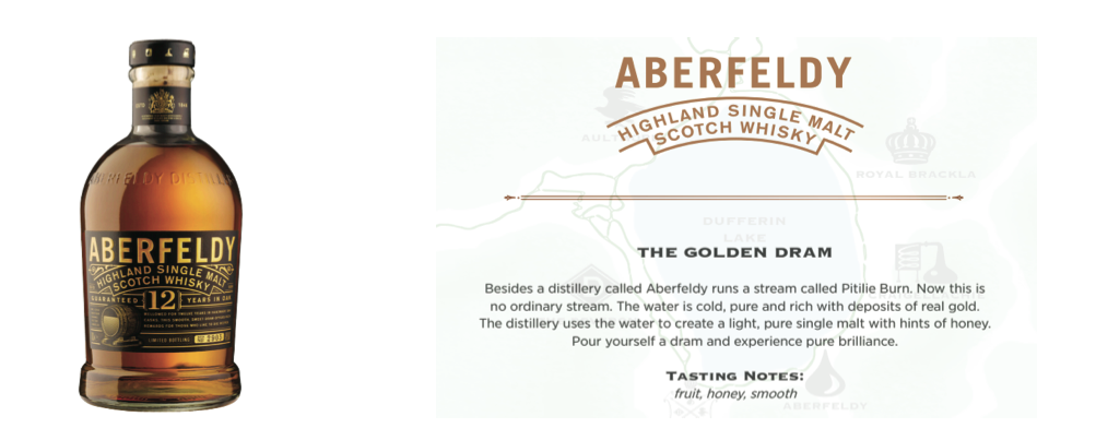 ABERFELDY 12 - $59.95