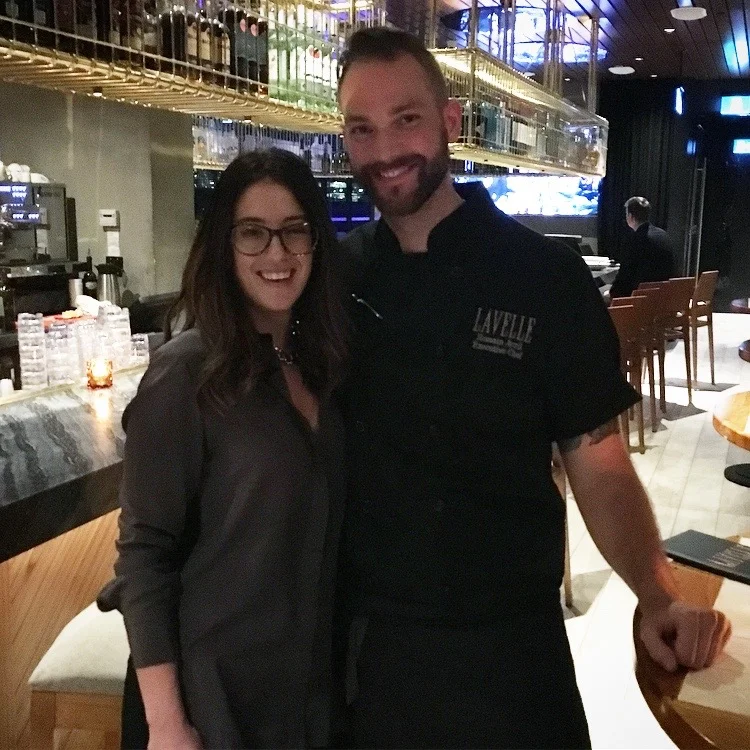 Executive Chef Romain Avril and I