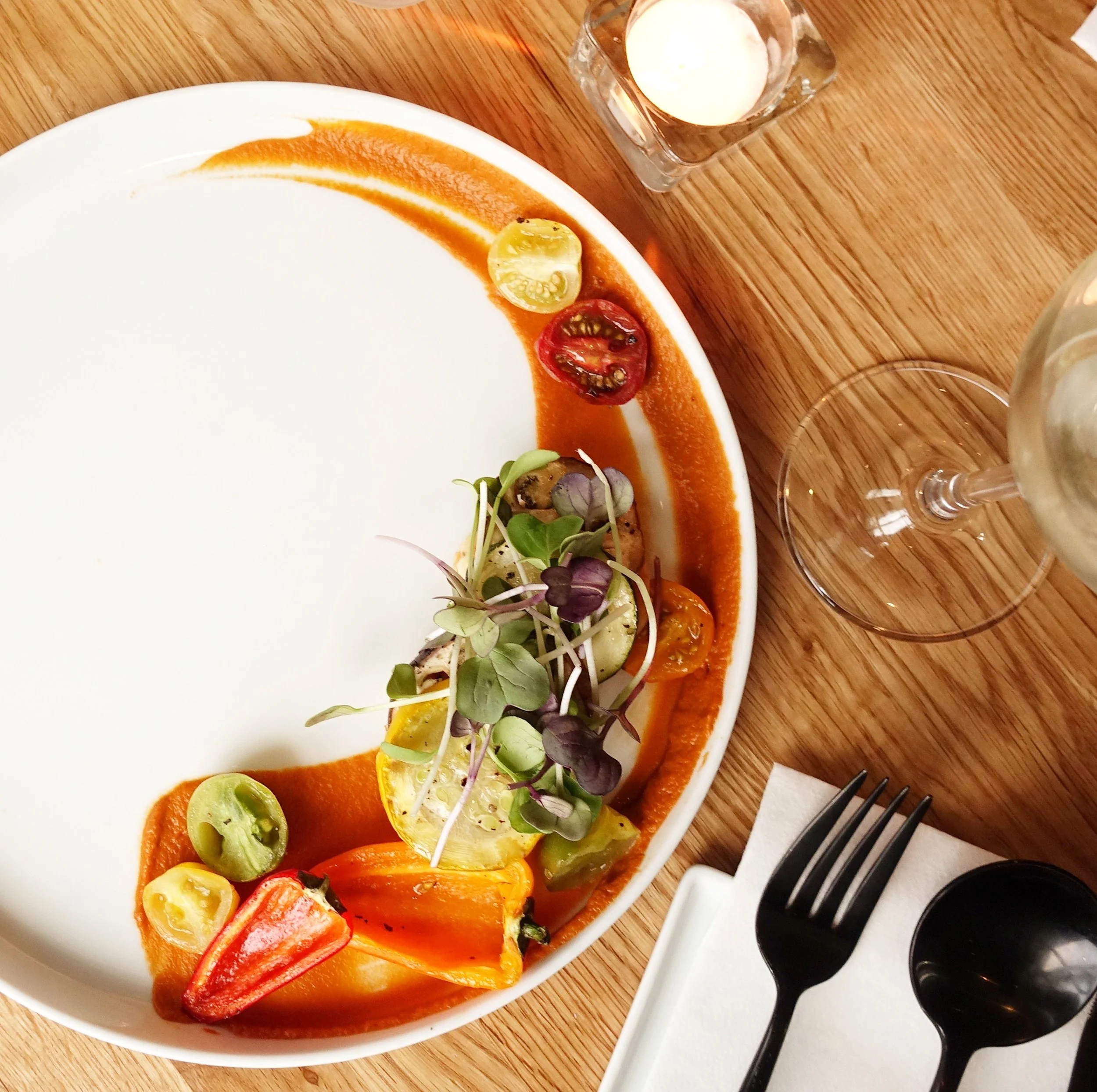 Deconstructed Ratatouille