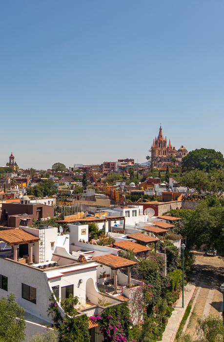 View from the rosewood san miguel de allende