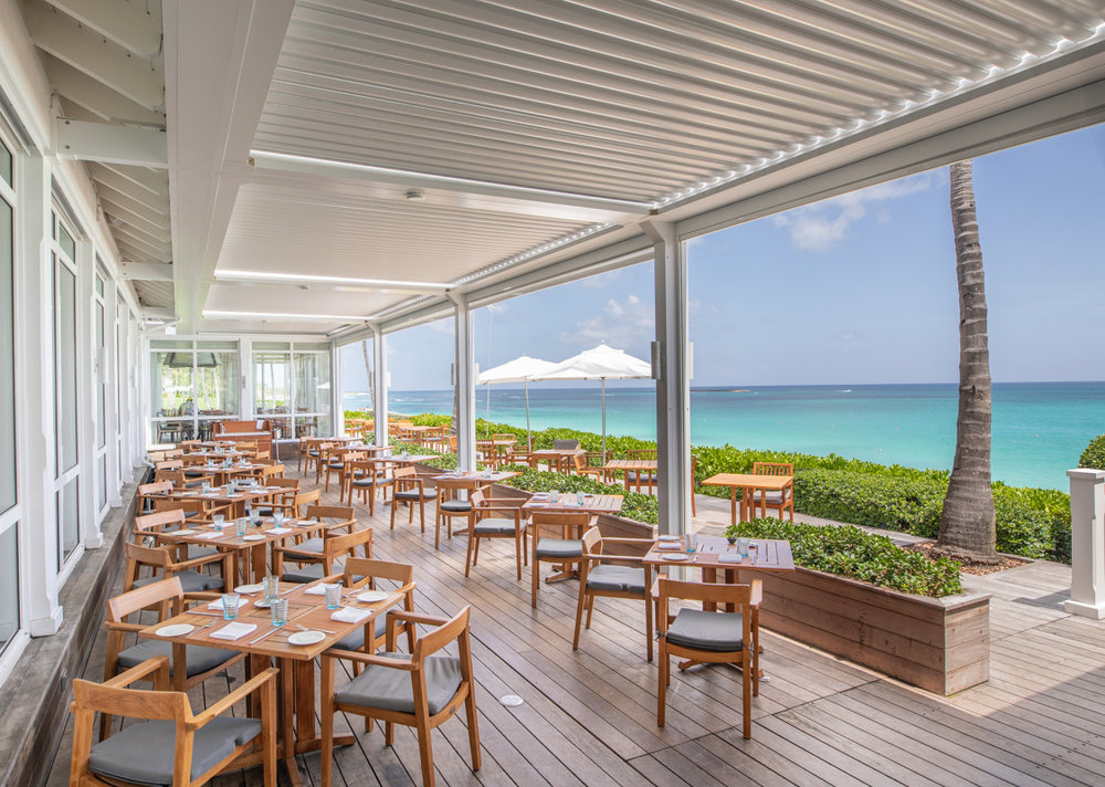 Dune Restaurant at  Four Seasons Ocean Club Nassau Bahamas Paradise Island