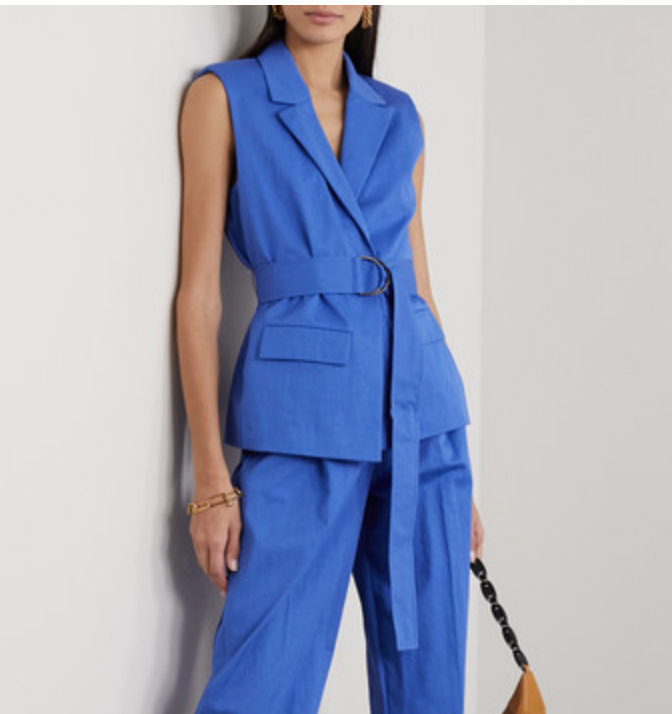 Jason Wu - Belted Cotton Blend Vest