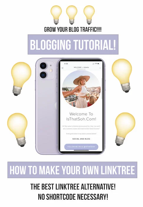 HOW TO MAKE A LINKTREE ALTERNATIVE