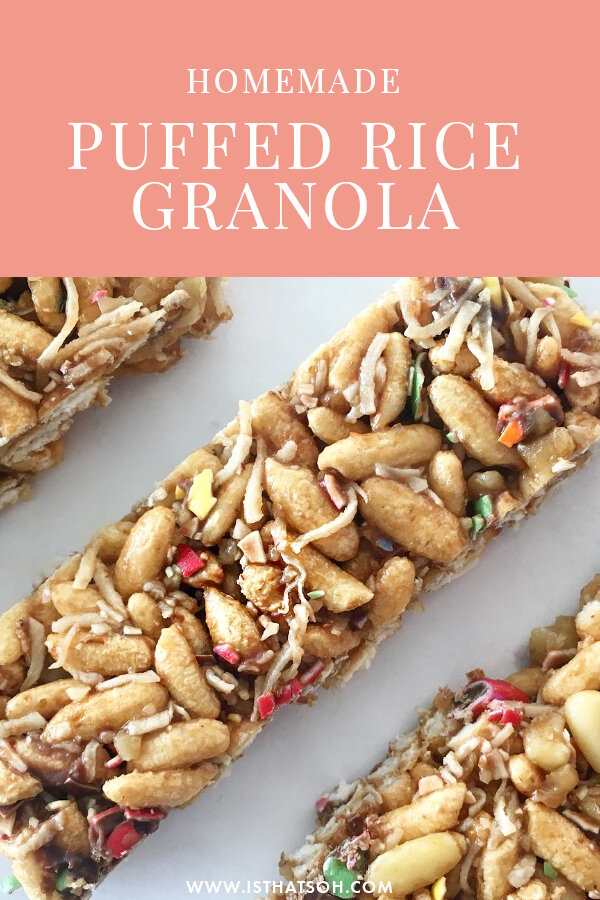 Homemade Puffed Rice Granola