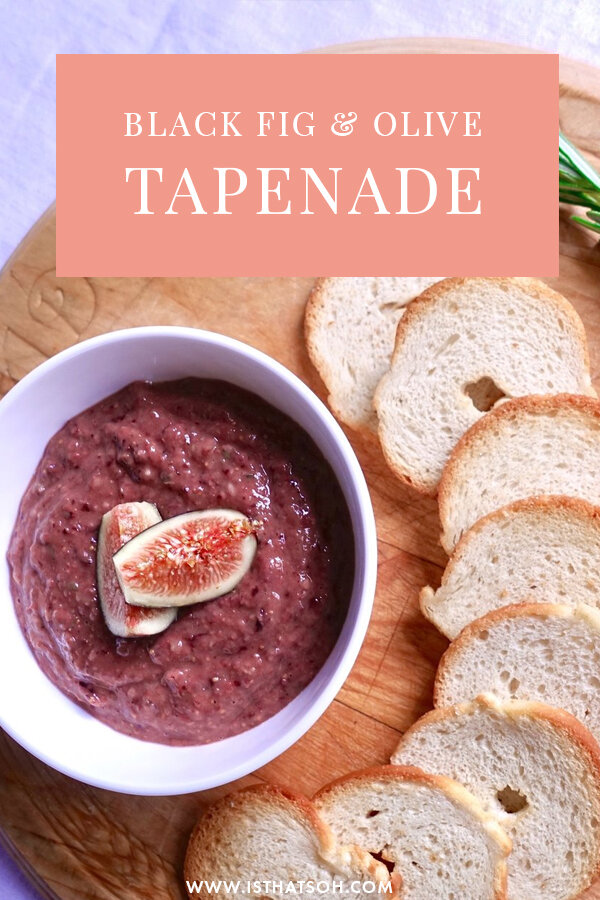 Black Fig &amp; Olive Tapenade