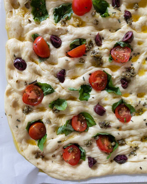 wet focaccia dough recipe