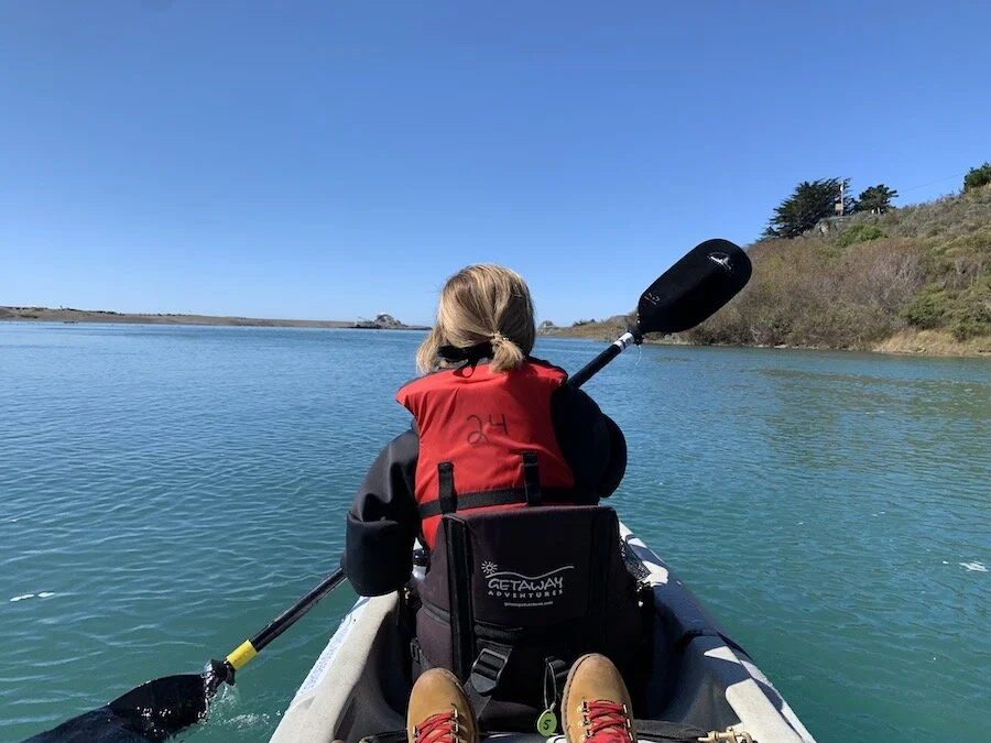 Kayaking the Mouth of The Russian River With Getaway Adventures