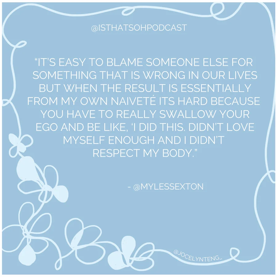 myles sexton - self-acceptance