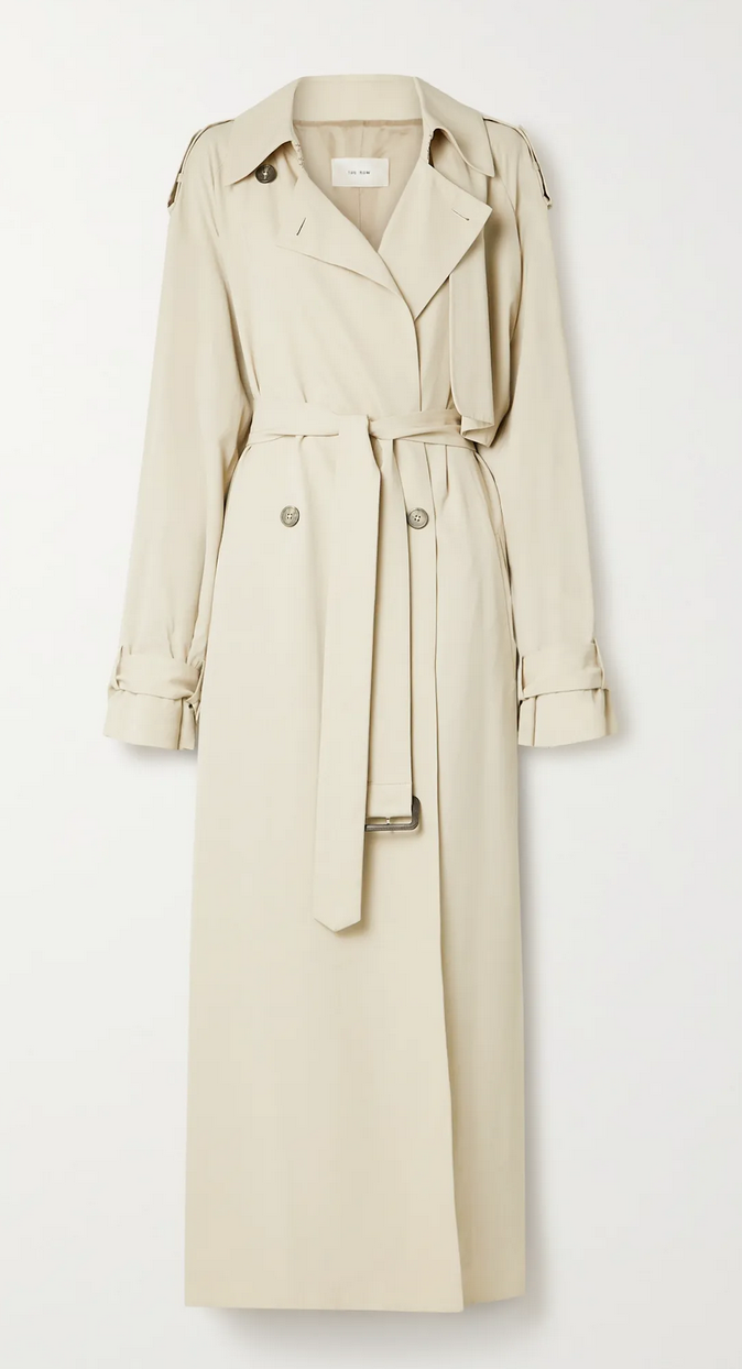 The ROw - Yeli Belted Double Breasted Trench Coat.png