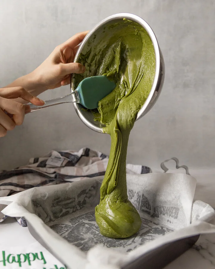 Matcha Fudge - how to use matcha powder