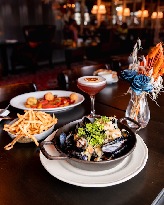 Marseille Mussels from Cafe Buffon