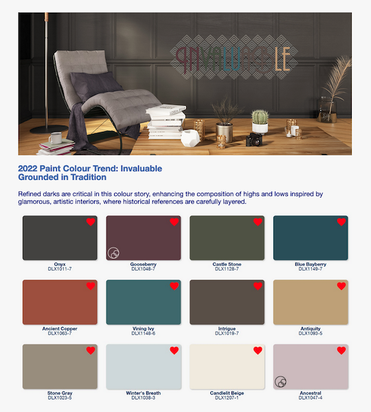 DULUX COLOUR PAINT TRENDS FOR 2022 - DULUX COLOUR PAINT TRENDS FOR 2022 - Invaluable Gounded in Traditon.png