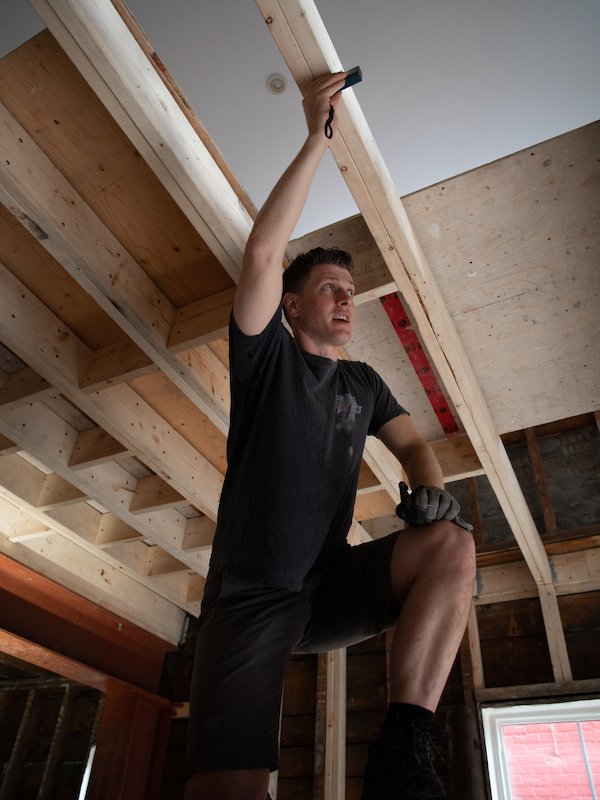 Toronto Home Renovations - sister and replacing joists.jpg