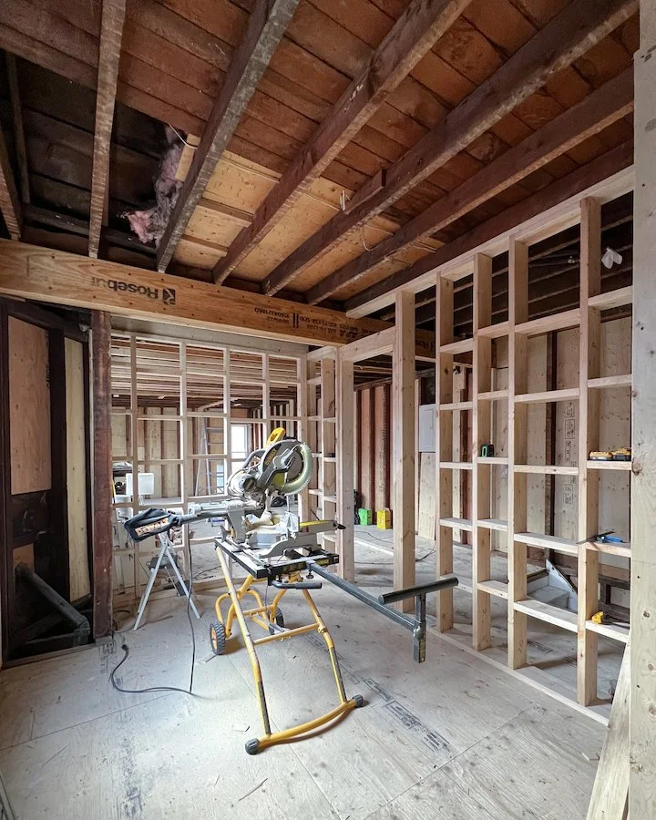 Home Improvement Blog - DIY Home Renovations - 2nd floor framing and carpentry.jpg