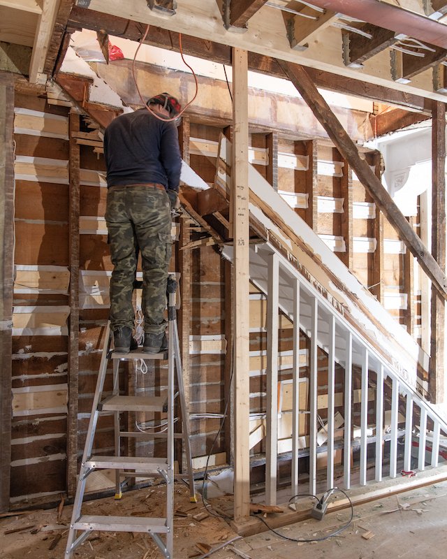 Home renovations in Toronto - A Toronto Victorian Home - stair demo.jpg