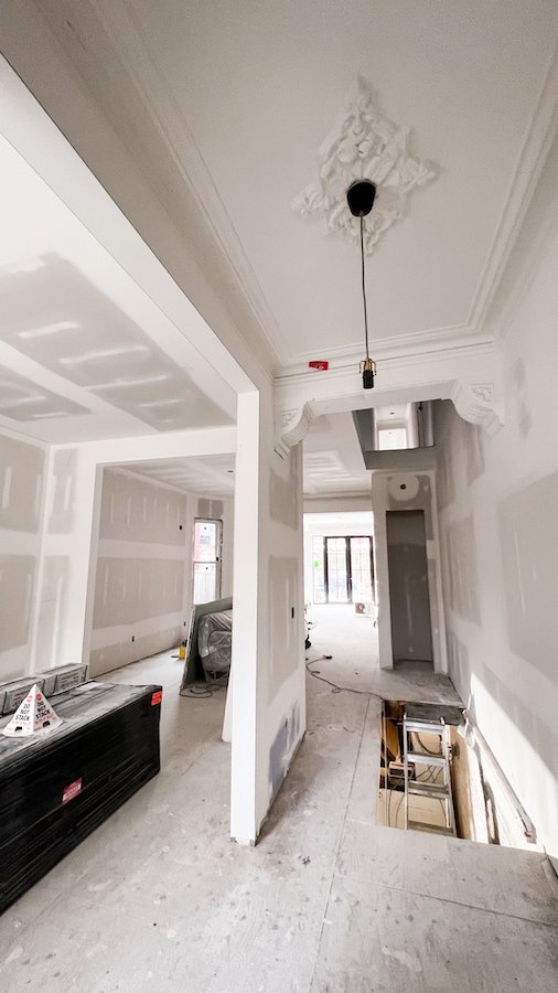 Home renovations in Toronto - A Toronto Victorian Home - finished drywall-4.jpg