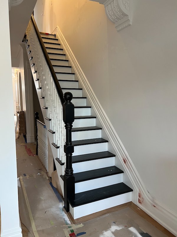 Toronto Home renovations - victorian style home - custom balustrade staircase-3.jpg